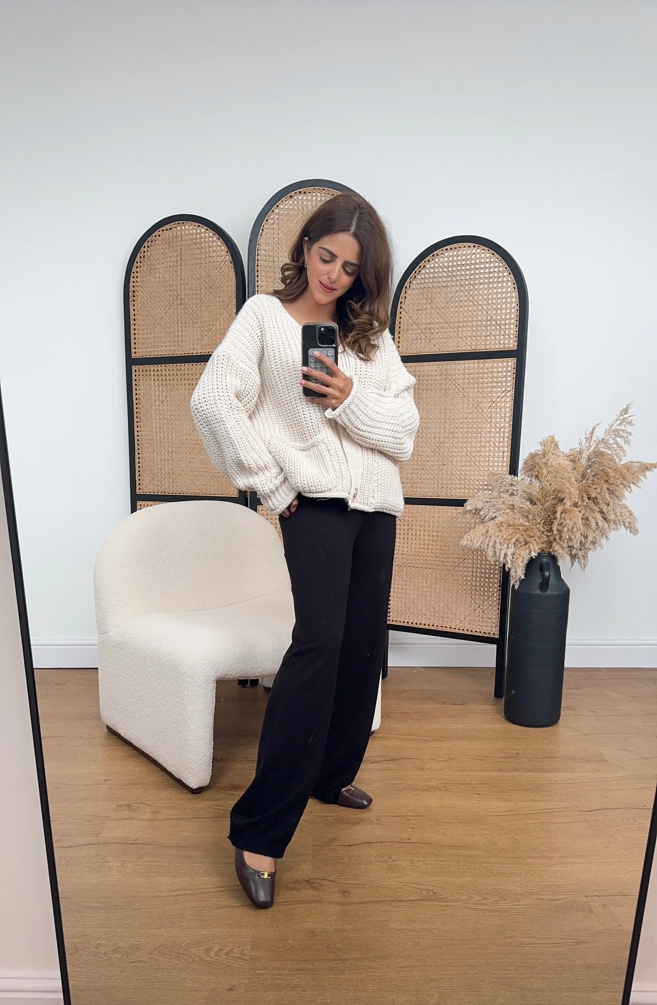 Sefa cardigan in cream