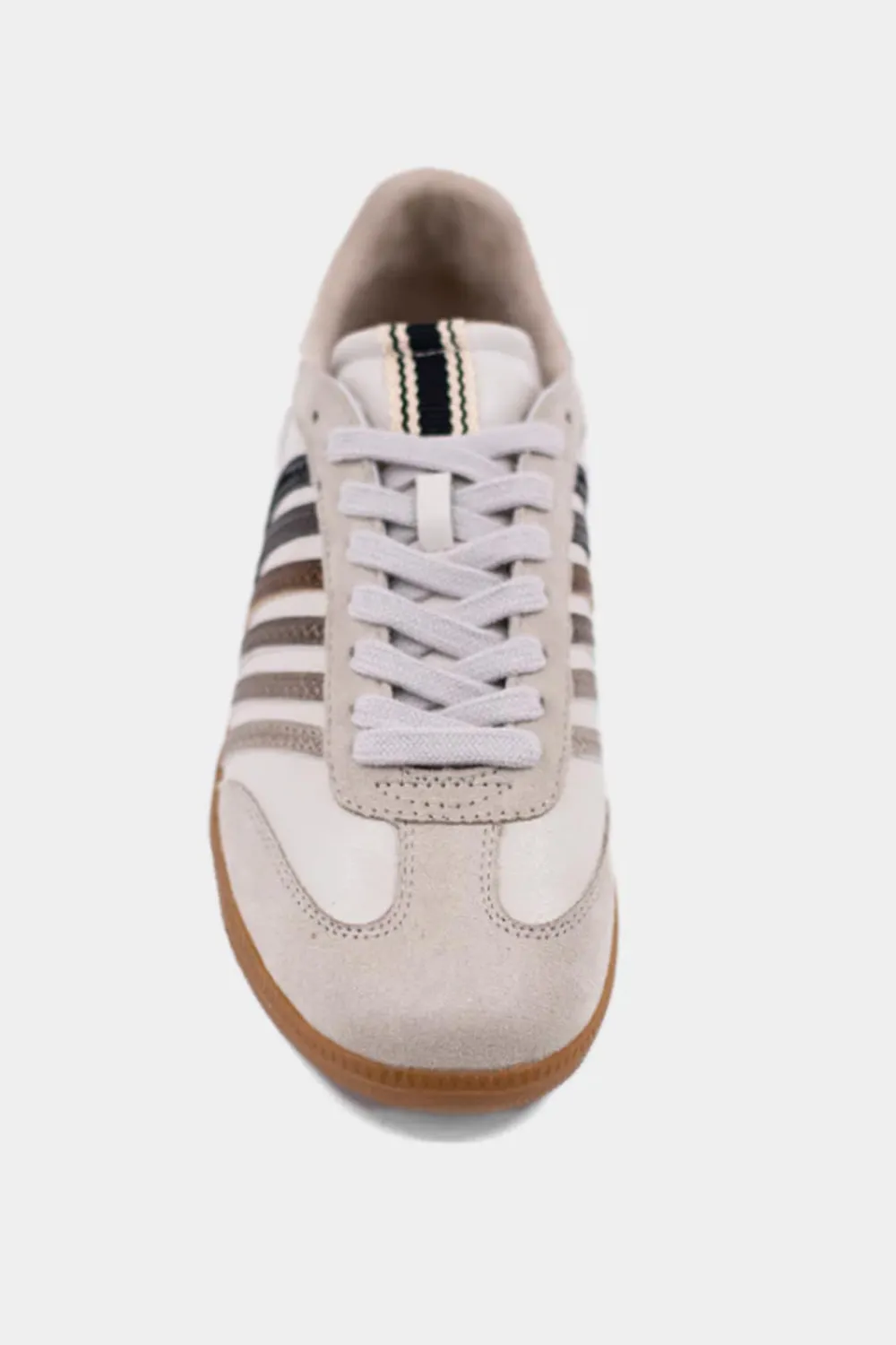 Shu Shop Stevie Sneakers for Women in Metallic Cream | STEVIE-METALLICS