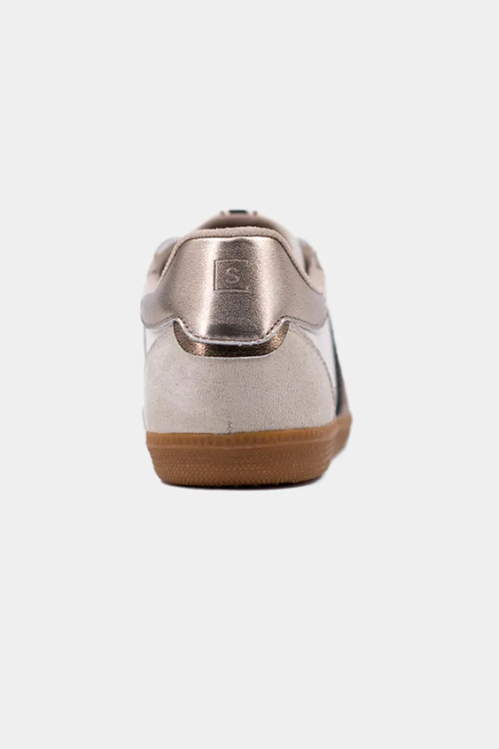 Shu Shop Stevie Sneakers for Women in Metallic Cream | STEVIE-METALLICS