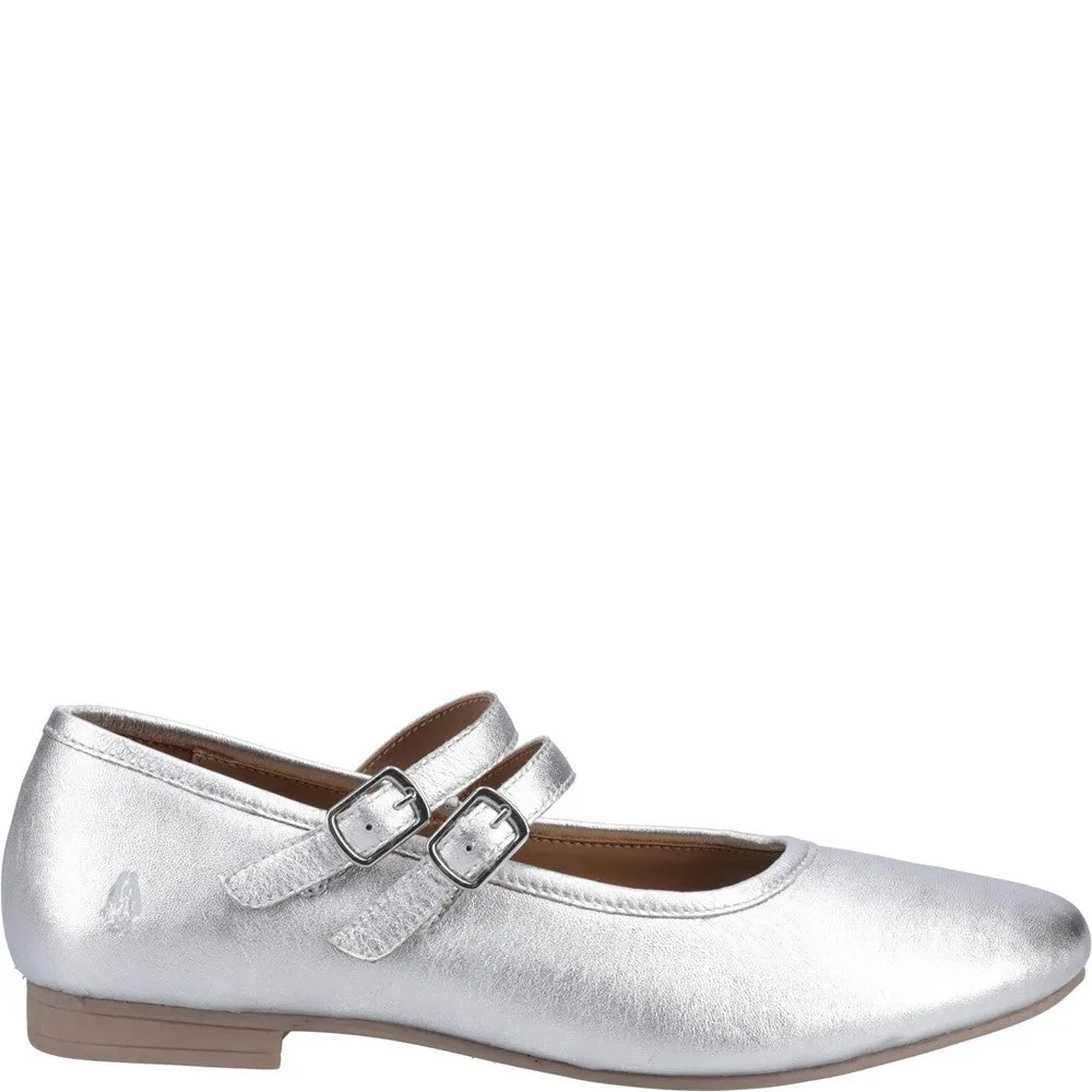 Silver Nancy Mary Jane Ballerinas
