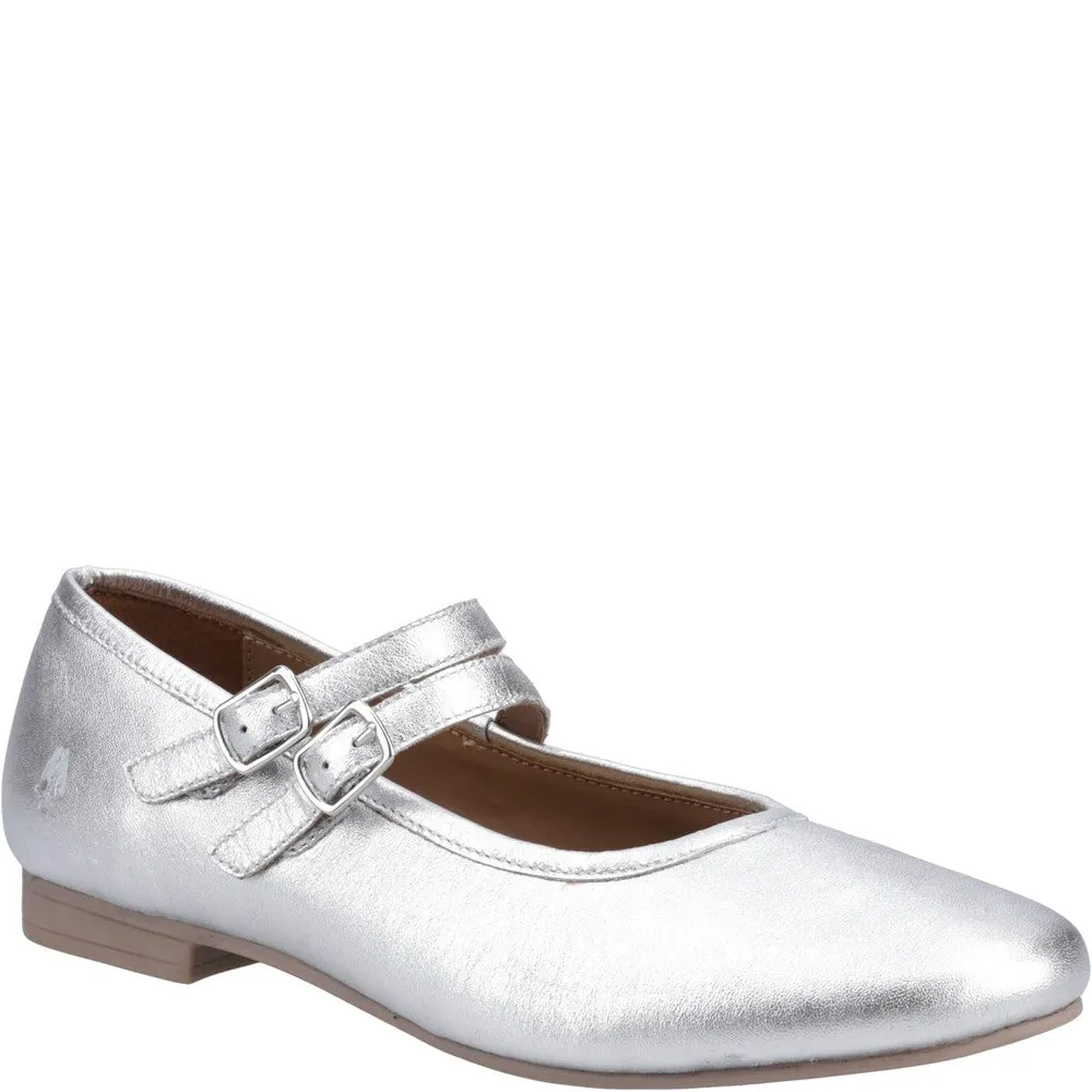 Silver Nancy Mary Jane Ballerinas