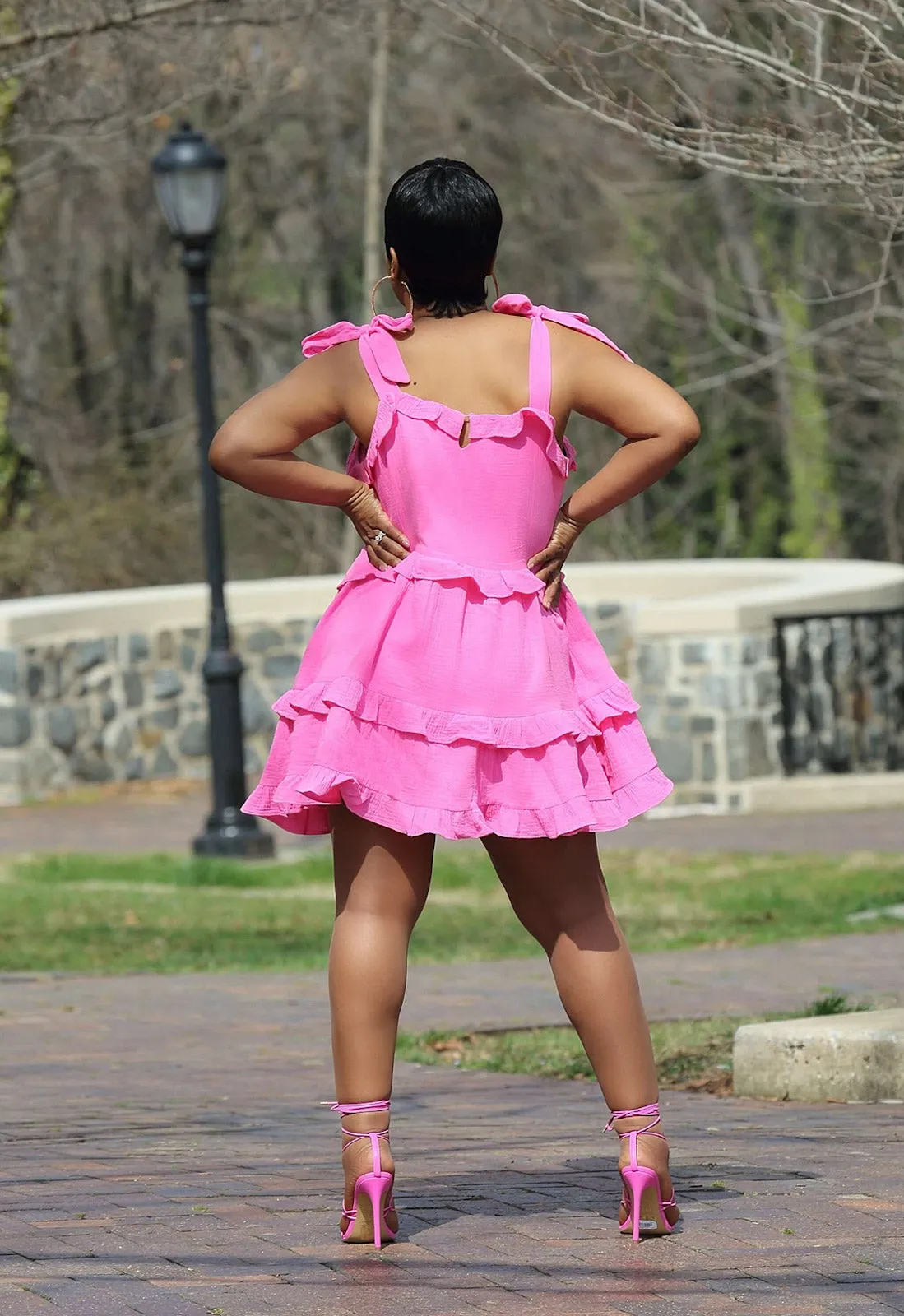 Tiers To You | Tiered Ruffle Mini Dress
