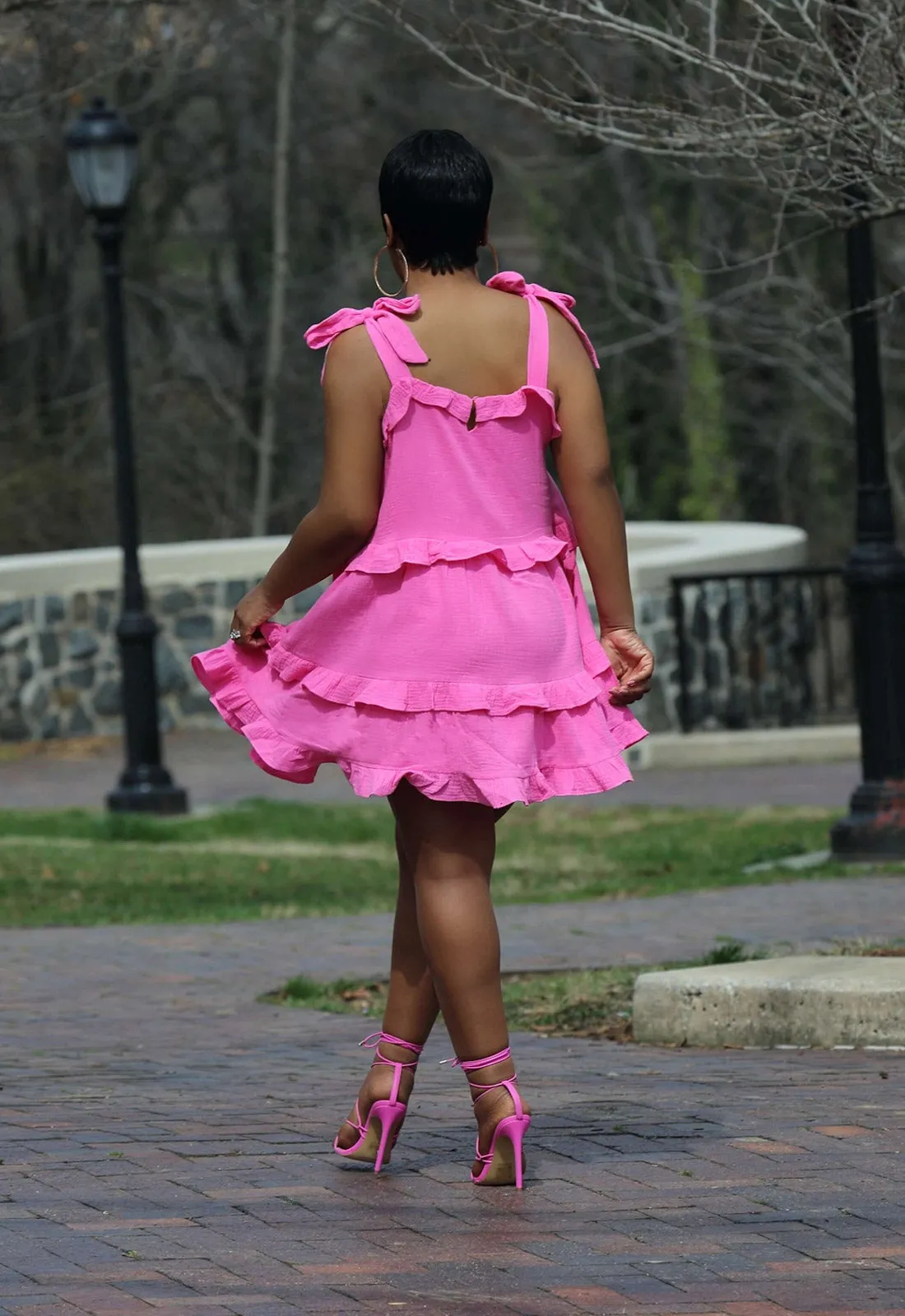 Tiers To You | Tiered Ruffle Mini Dress