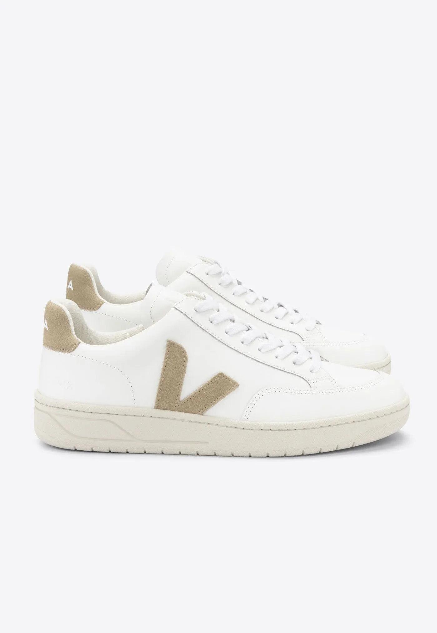 V-12 Leather - Extra White Dune