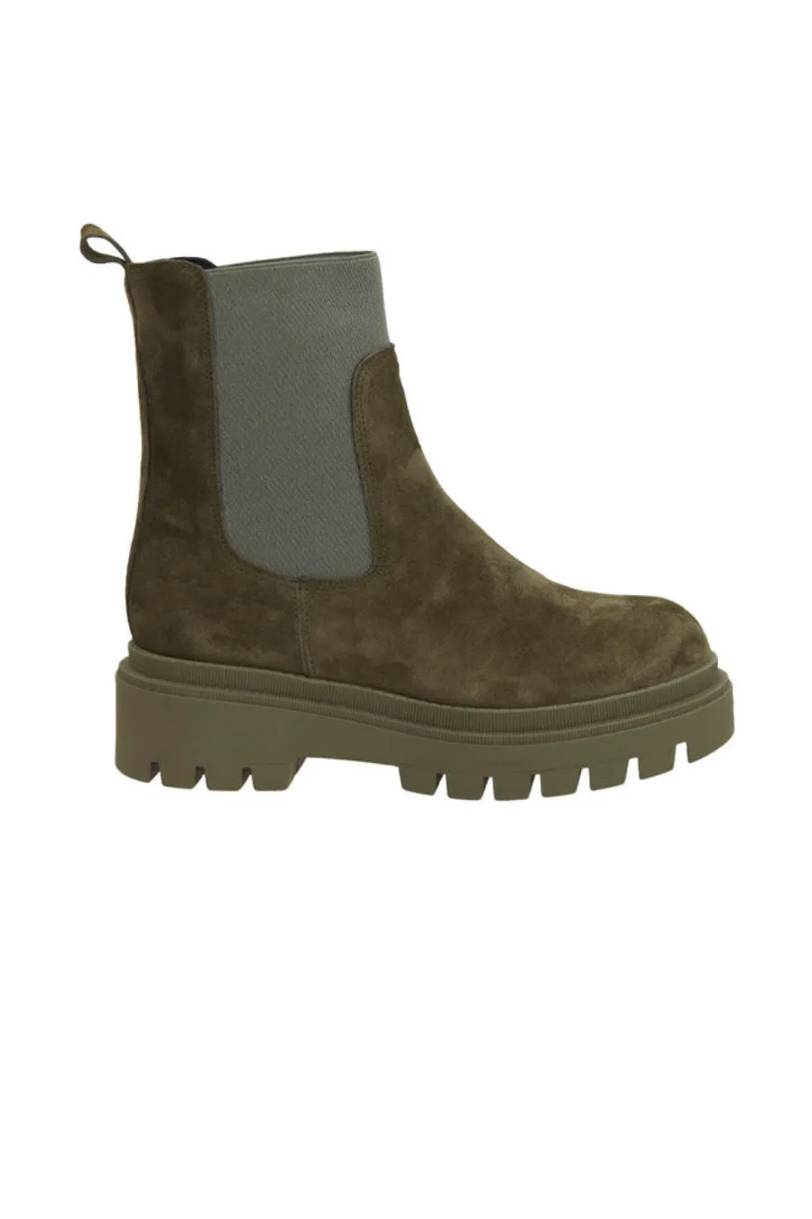 Valley Suede Boot Military