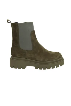 Valley Suede Boot Military