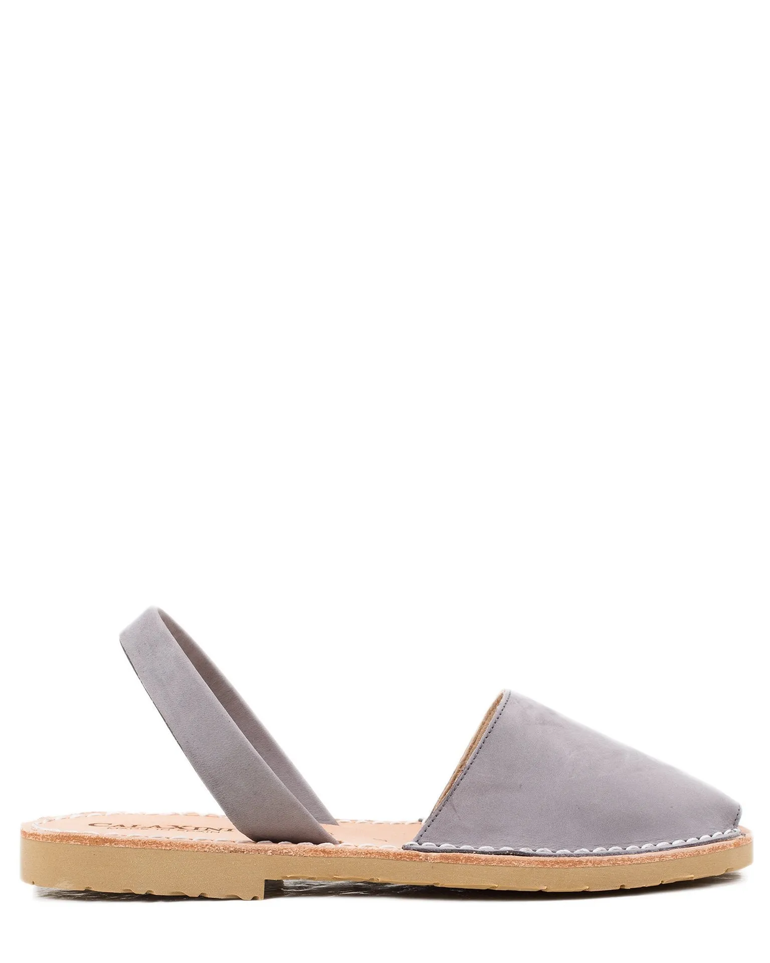Verano Slide in Gris Nubuck