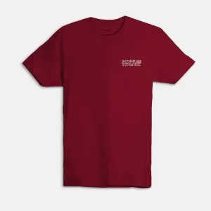 We Run From Nothing Embroidered T-Shirt